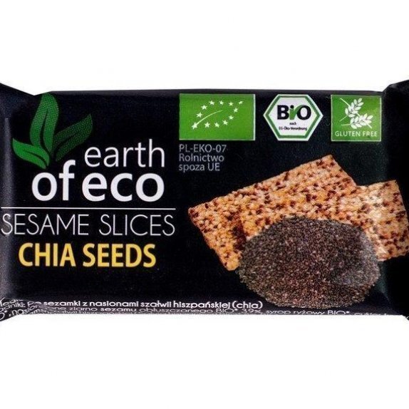 Sezamki z chia 18 g Earth of Eco cena 1,75zł