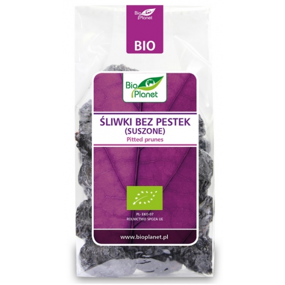 Śliwki bez pestek (suszone) 200 g BIO Bio Planet  cena 12,89zł