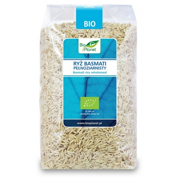 Ryż basmati pełnoziarnisty 1 kg BIO Bio Planet  cena 18,45zł