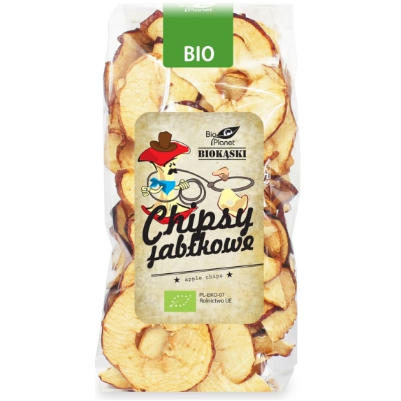 Chipsy jabłkowe 100g BIO Bio Planet cena €2,41