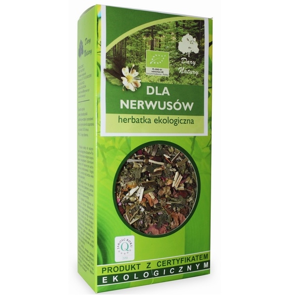 Herbata dla nerwusów 50 g BIO Dary Natury cena €2,06