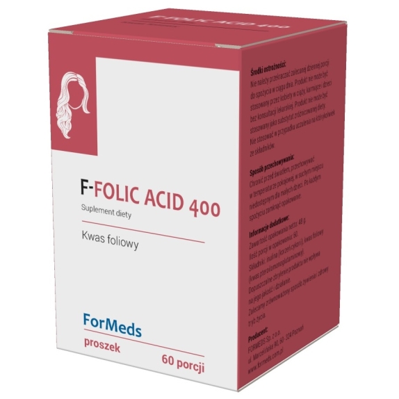 F-Folic Acid 400j.m. 48 g Formeds cena 21,99zł