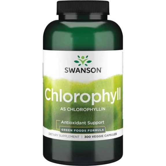 Swanson Chlorofil 60 mg 300 kapsułek cena €38,48