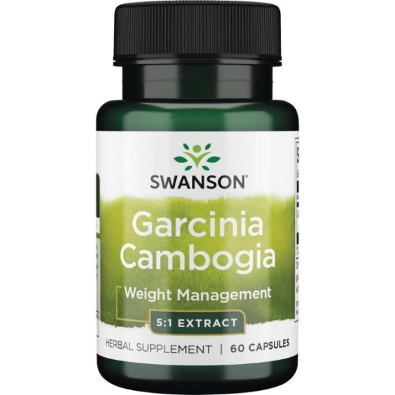 Swanson Garcinia Cambogia extra 80 mg 60 kapsułek cena €3,37