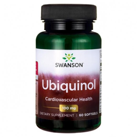Swanson Ubiquinol 100 mg 60 kapsułek cena €37,48