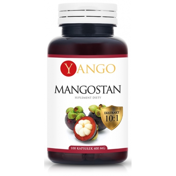 Mangostan ekstrakt 10:1 (trawienie) 100 kapsułek Yango cena 84,90zł