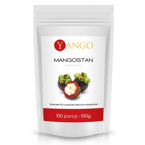 Mangostan ekstrakt 10:1 (trawienie) proszek 100 g Yango cena 151,70zł