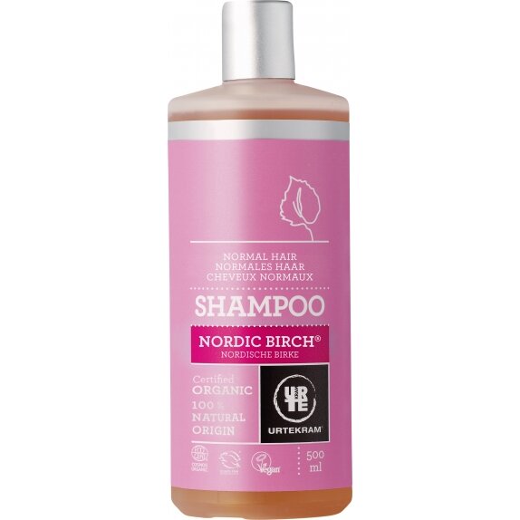 Urtekram szampon nordycka brzoza do włosów normalnych 500 ml ECO cena €10,45