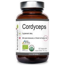 Cordyceps Sinensis Organiczny 525 mg 60 kapsułek Kenay
