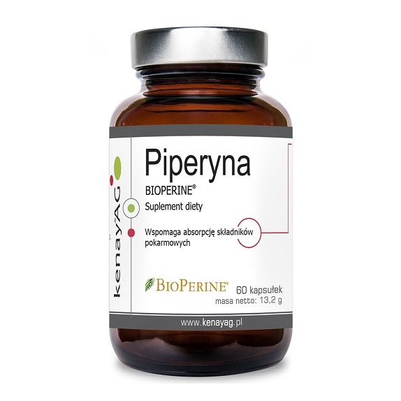 Piperyna (Biopiperyne®) 60 kapsułek Kenay cena 28,90zł