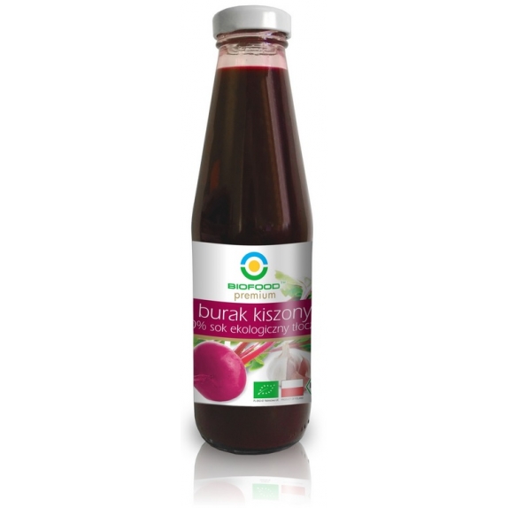 Sok z buraka kiszony 500 ml BIO Bio Food cena 9,95zł