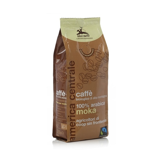 Kawa mielona 100% arabica moka 250 g BIO Alce Nero  cena 29,99zł