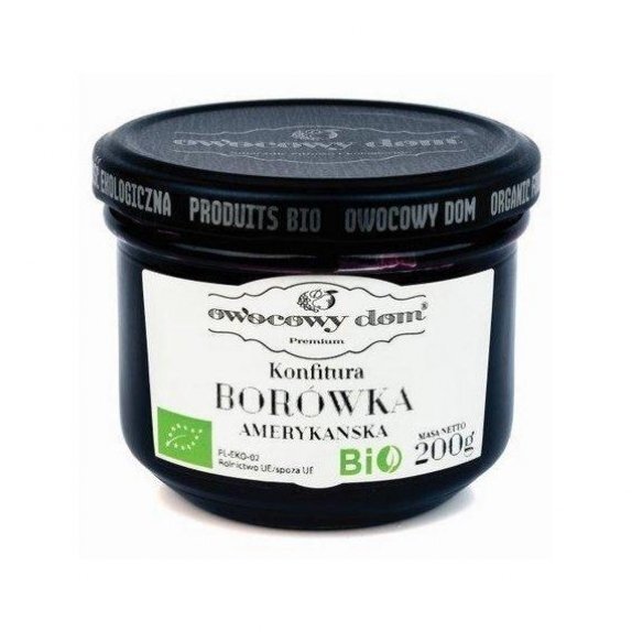 Konfitura z borówki amerykańskiej 200 g Owocowy Dom cena 4,73$