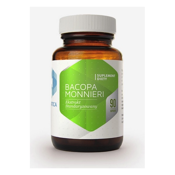 Bacopa Monnieri 90 kapsułek Hepatica cena 32,90zł