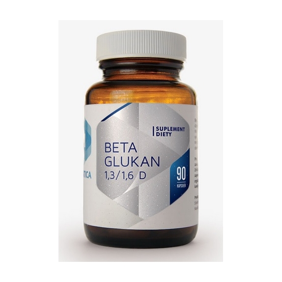 Beta glukan 1,3/1,6 D 90 kapsułek Hepatica cena 45,90zł