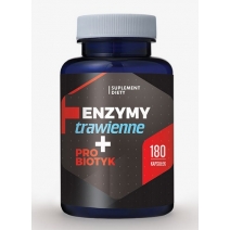 Enzymy trawienne + probiotyk 180 kapsułek Hepatica