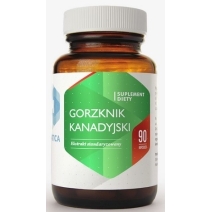 Gorzknik kanadyjski ekstrakt standaryzowany 90 kapsułek Hepatica