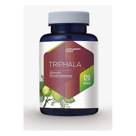 Triphala 120 kapsułek Hepatica cena €8,36