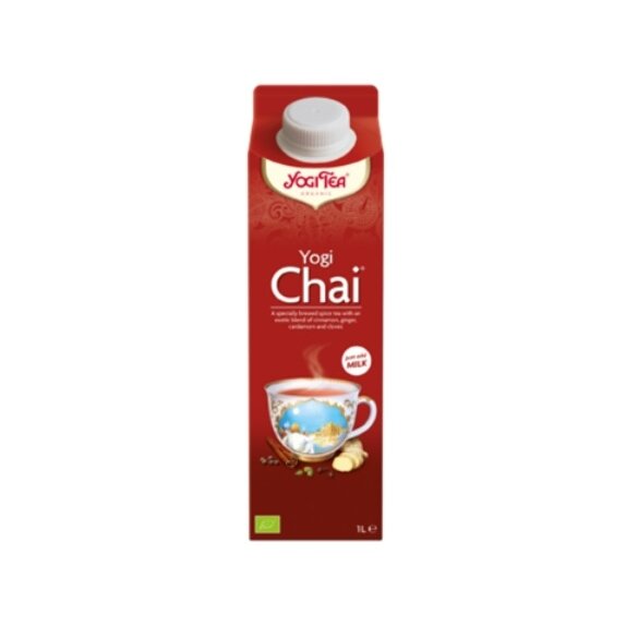 Yogi Chai koncentrat herbaty korzennej 1 l BIO Yogi Tea cena 3,64$