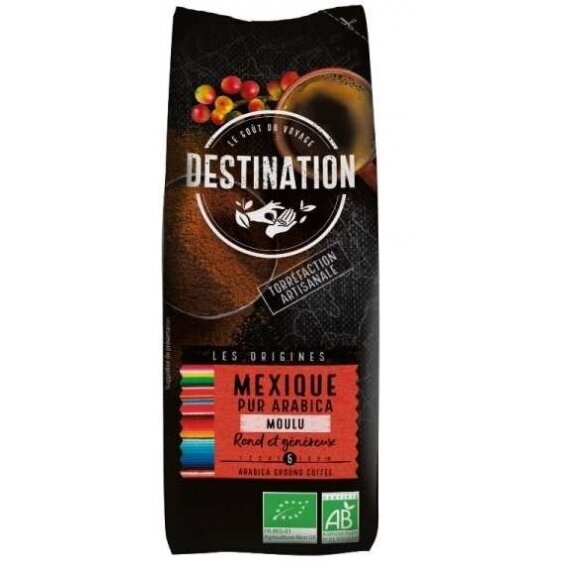 Kawa mielona 100% arabica Meksyk 250 g Destination cena 28,55zł