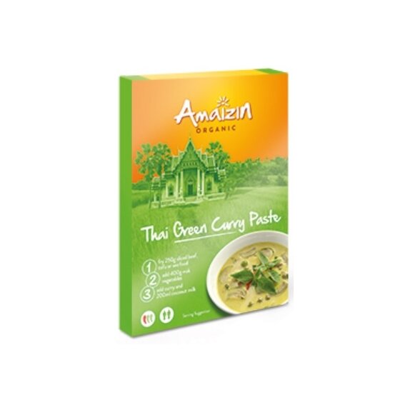 Pasta curry thai green 80 g BIO Amaizin cena 8,59zł