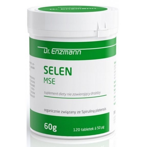 Selen MSE 120 tabletek Dr Enzmann cena €30,12