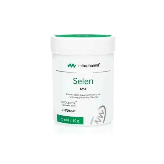 Selen MSE 120 tabletek Dr Enzmann cena 136,00zł