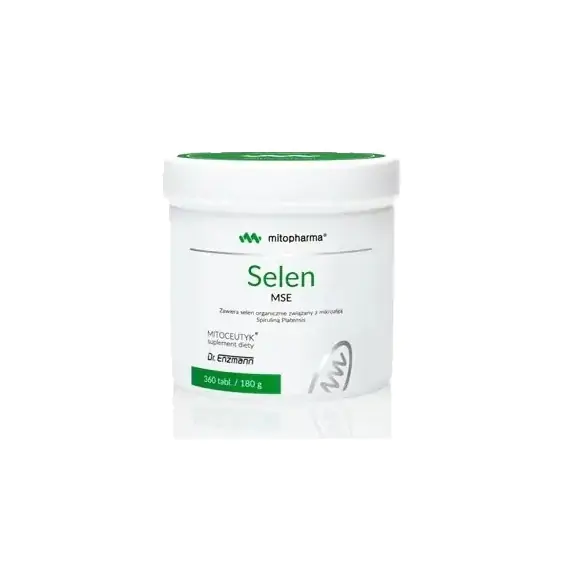 Selen MSE 360 tabletek Dr Enzmann cena 311,00zł