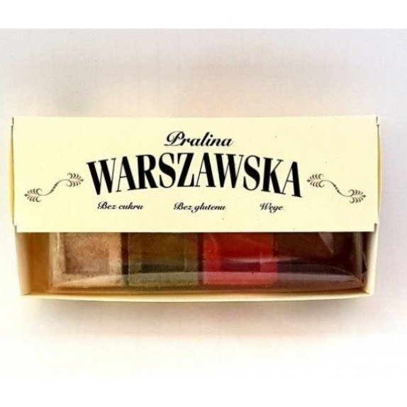 Pralina warszawska (truskawka, matcha, kokos, czekolada) 84 g Pięć Przemian cena 14,58zł
