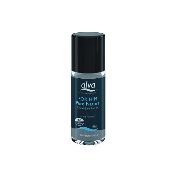 Alva For Him Pure Nature dezodorant z kryształu roll-on 50 ml cena 29,69zł