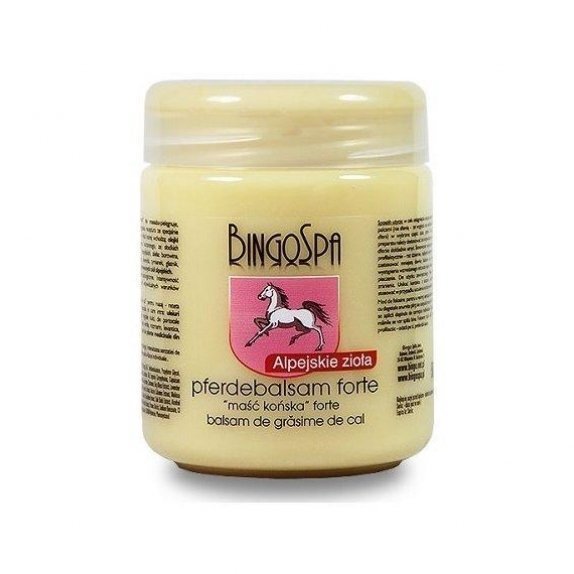 BingoSpa Pferdebalsam Forte maść rozgrzewająca z Alpejskimi Ziołami 500 g cena 19,85zł