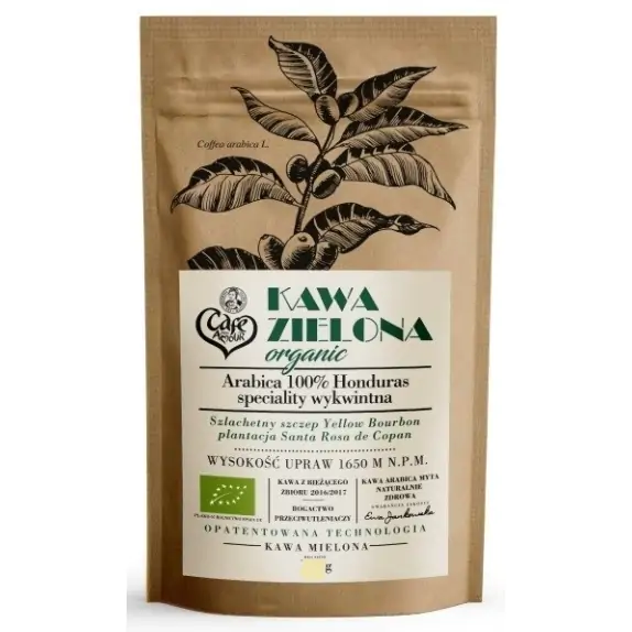 Kawa zielona mielona 250 g BIO Cafe Creator cena 27,15zł