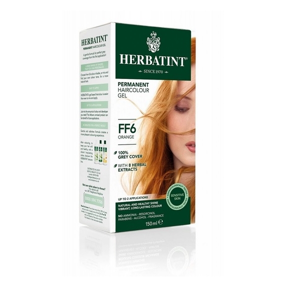 Farba FF6 pomarańczowy 150 ml Herbatint cena 14,23$