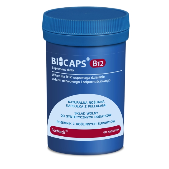 Bicaps B12 60 kapsułek Formeds cena 39,99zł