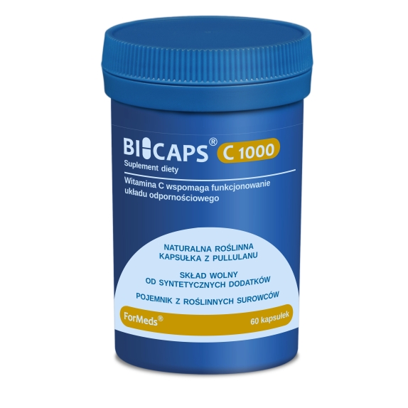 Bicaps C 1000 60 kapsułek Formeds cena 28,79zł