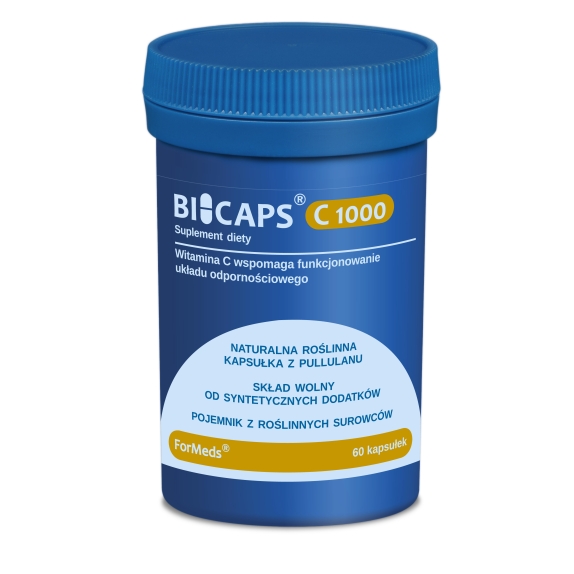 Bicaps C 1000 60 kapsułek Formeds cena 9,72$