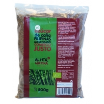 Cukier trzcinowy mascobado fair trade 500g BIO Alternativa 