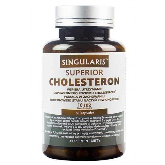 Singularis Superior Cholesteron 60 kapsułek cena 66,41zł