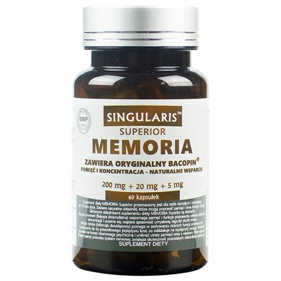 Singularis Superior Memoria Pamięć 60 tabletek cena 59,55zł