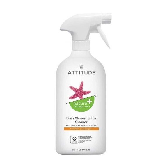 Attitude Płyn do mycia kabin prysznicowych 800 ml cena 28,99zł