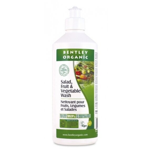 Płyn do mycia sałat, owoców i warzyw 500 ml Bentley Organic cena 34,90zł