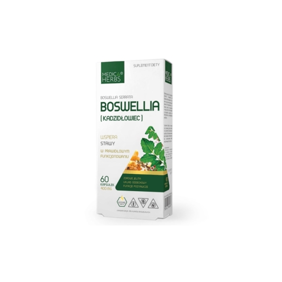 Medica Herbs Boswellia (Kadzidłowiec) 60 kapsułek cena 6,47$