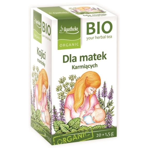 Herbatka dla matek karmiących 20 saszetek BIO Apotheke cena 6,45zł