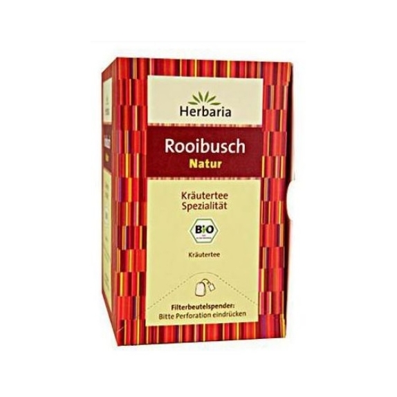 Herbata rooibos ekspresowa 15 saszetek po 2 g BIO Herbaria cena 18,00zł