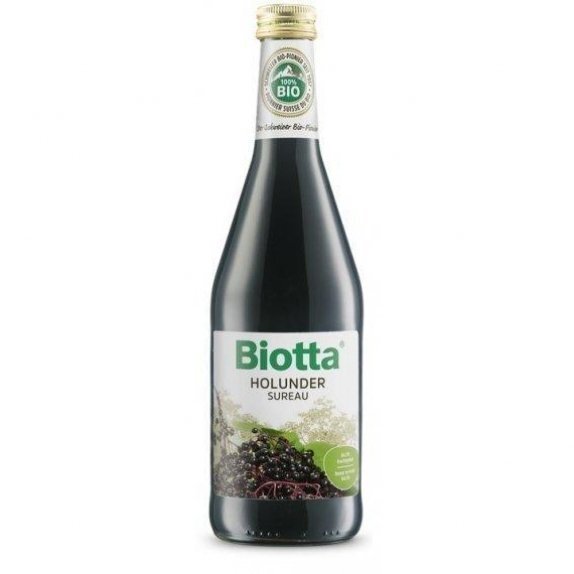 Biotta Holunder sok z czarnego bzu 500 ml cena 21,93zł