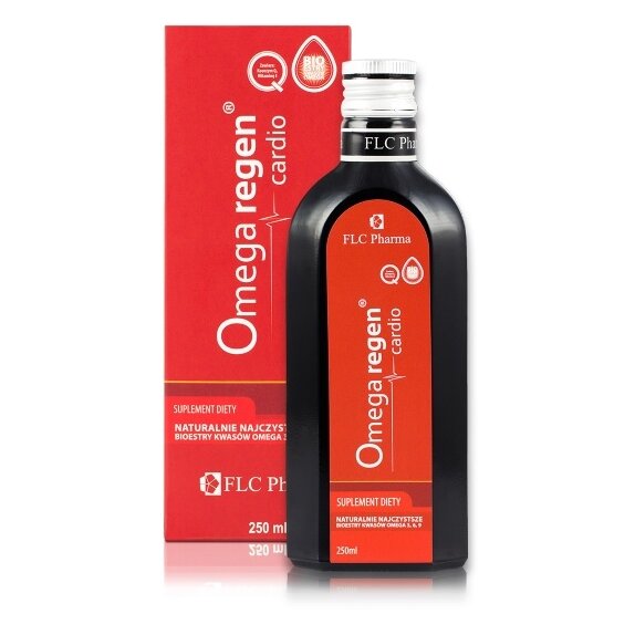 Omega Regen Cardio 250 ml FLC Pharma cena 74,59zł