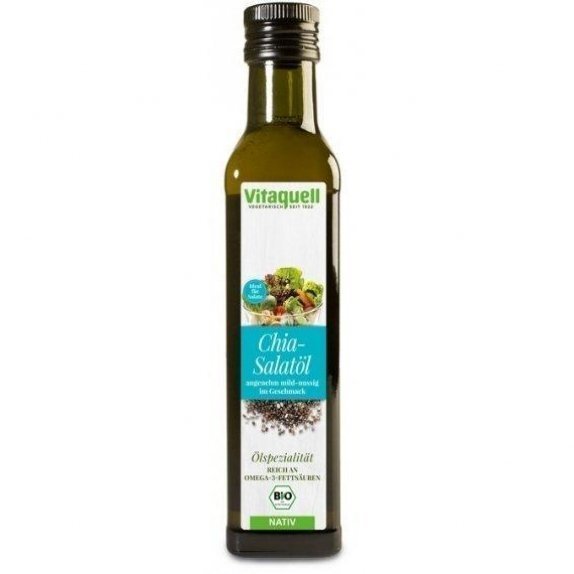 Olej sałatkowy z olejem z nasion chia 250 ml Vitaquell cena 23,57zł