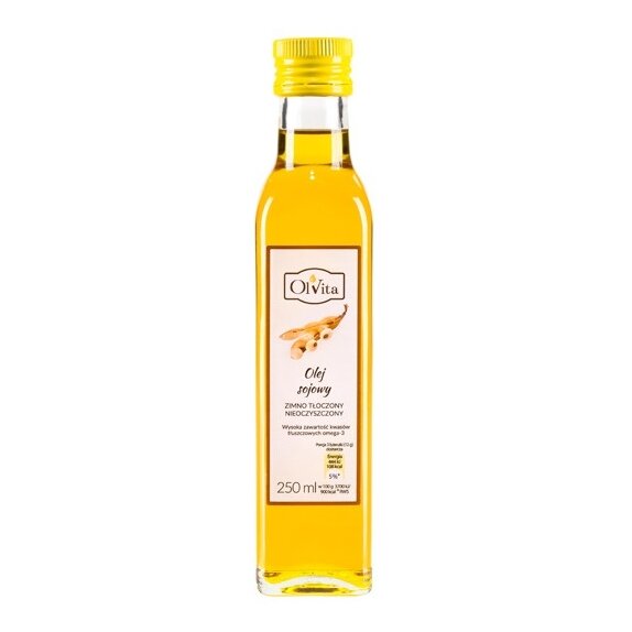 Olej sojowy 250 ml Olvita cena 14,96zł