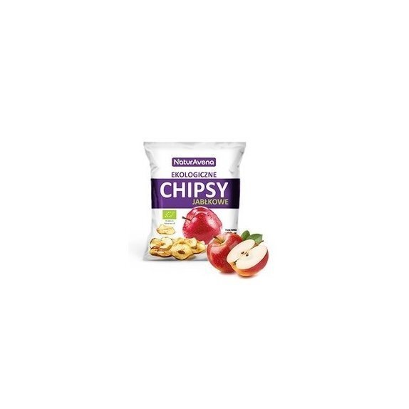 Chipsy jabłkowe 40 g BIO NaturAvena  cena 5,25zł