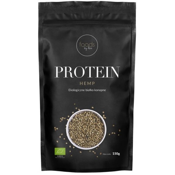 Ekologiczne białko konopne 150 g Foods by Ann cena 8,65$